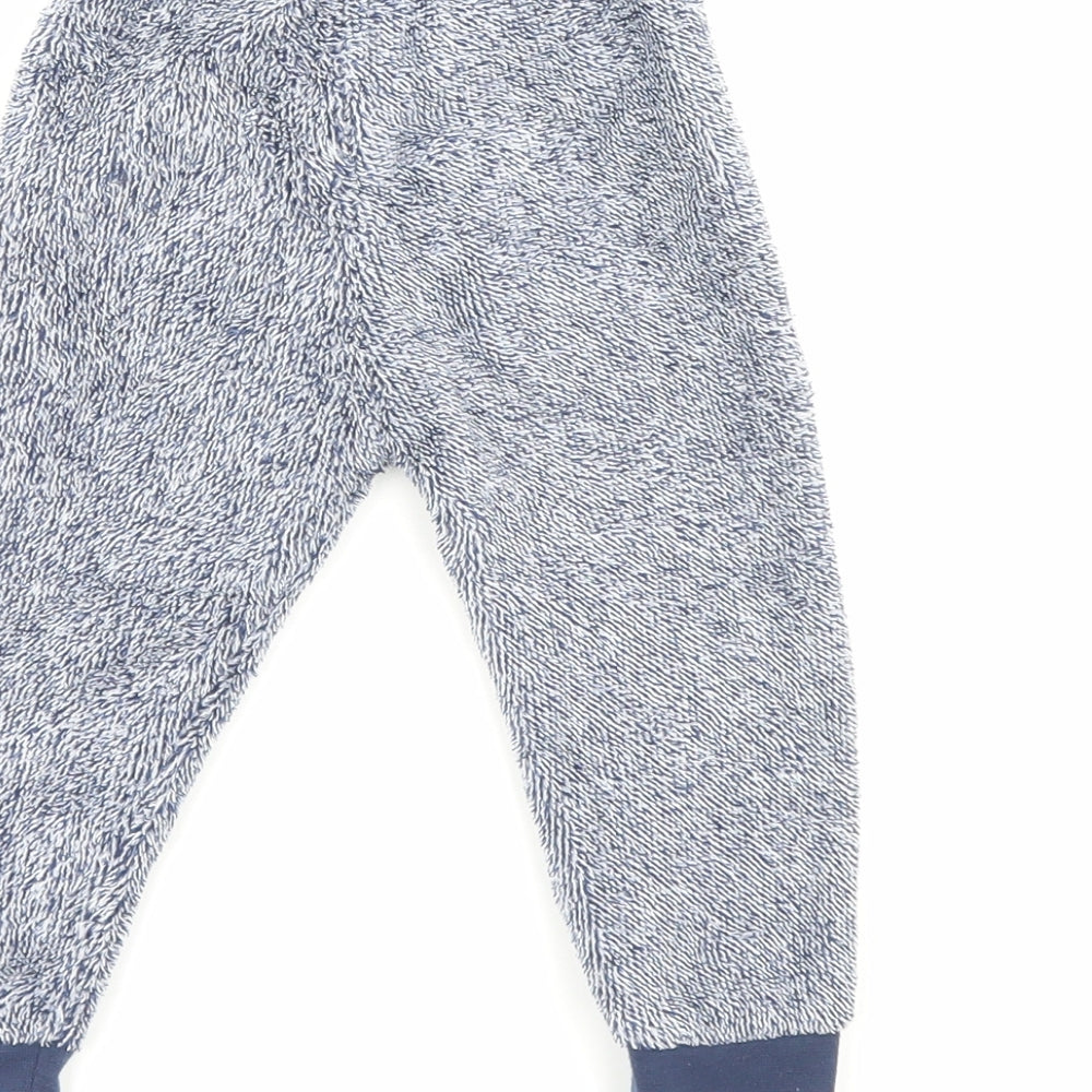Disney Girls Blue Sweatpants Trousers Size 12-18 Months - Micky Mouse
