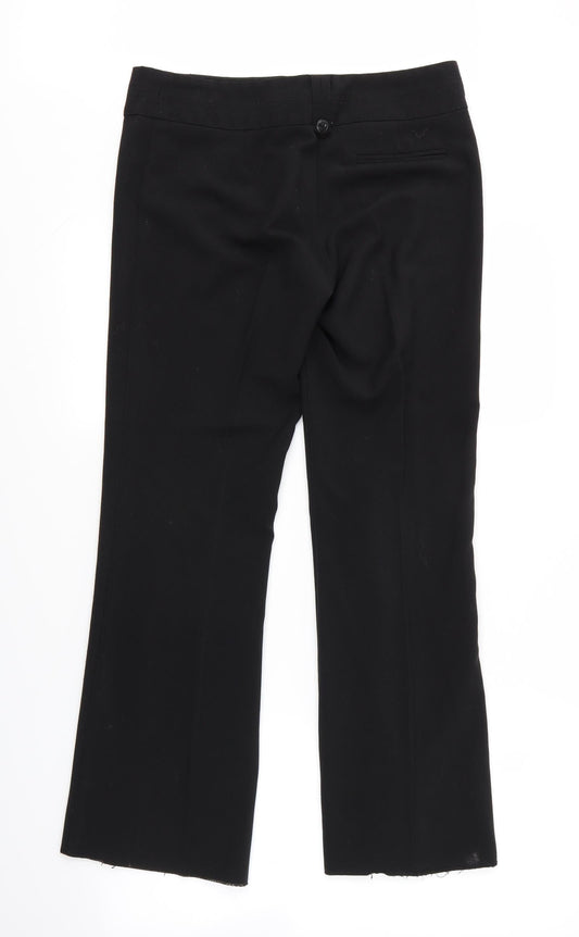 George Womens Black Trouser Suit Suit Trousers Size 10 L36 in - Petite
