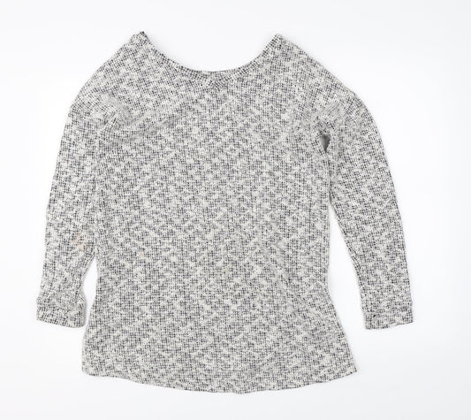 Womens UK Size 12 NEXT Grey Pullover Jumper