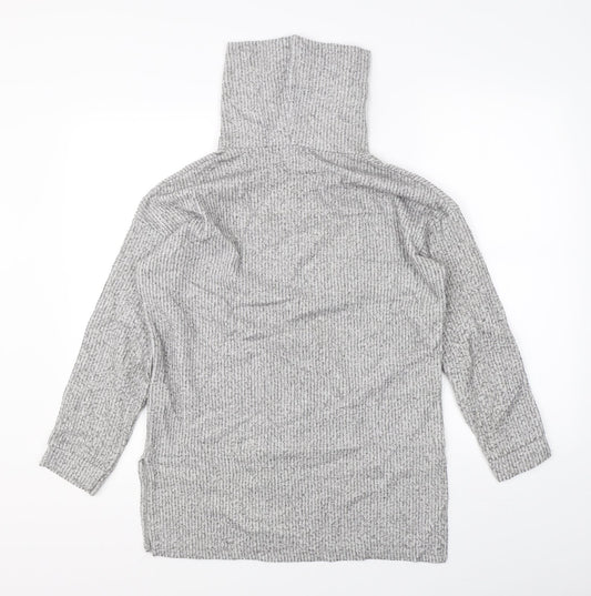 Womens UK Size S New Look Grey Pullover Jumper