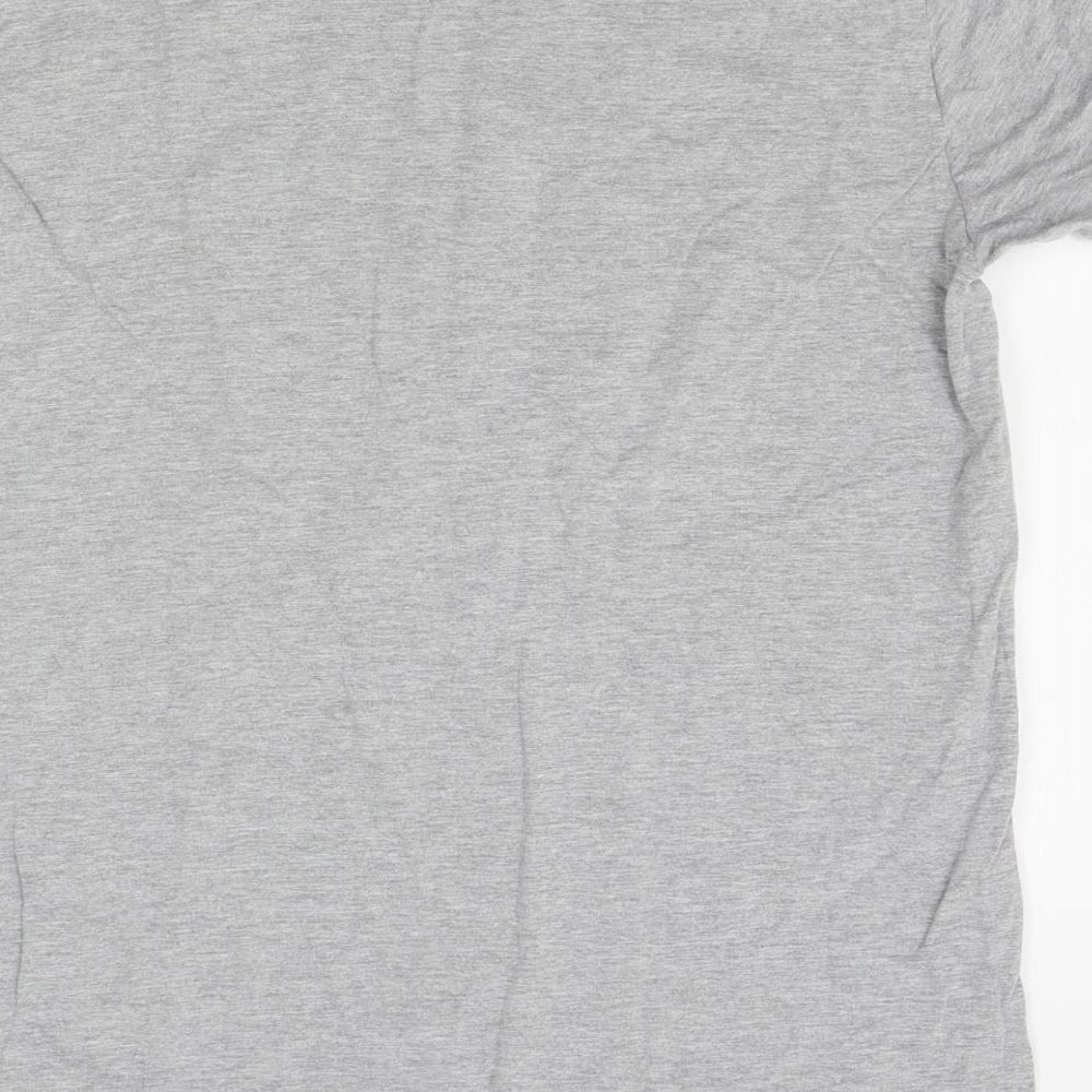 Mens UK Size M Gildan Grey T-Shirt
