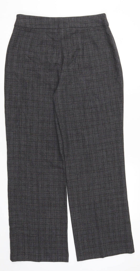 Womens UK Size 12 Isle Regular Fit Grey Trousers