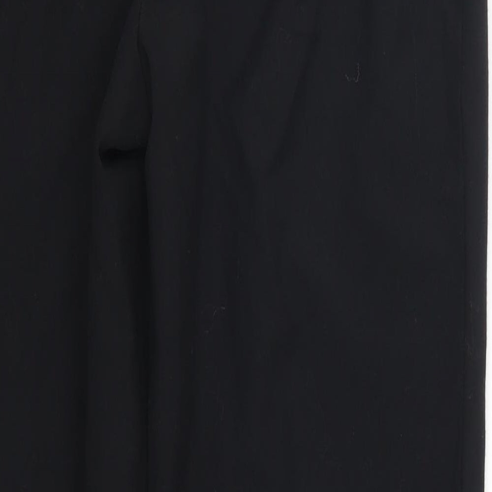 Womens UK Size 10 Marks and Spencer Slim Fit Black Trousers