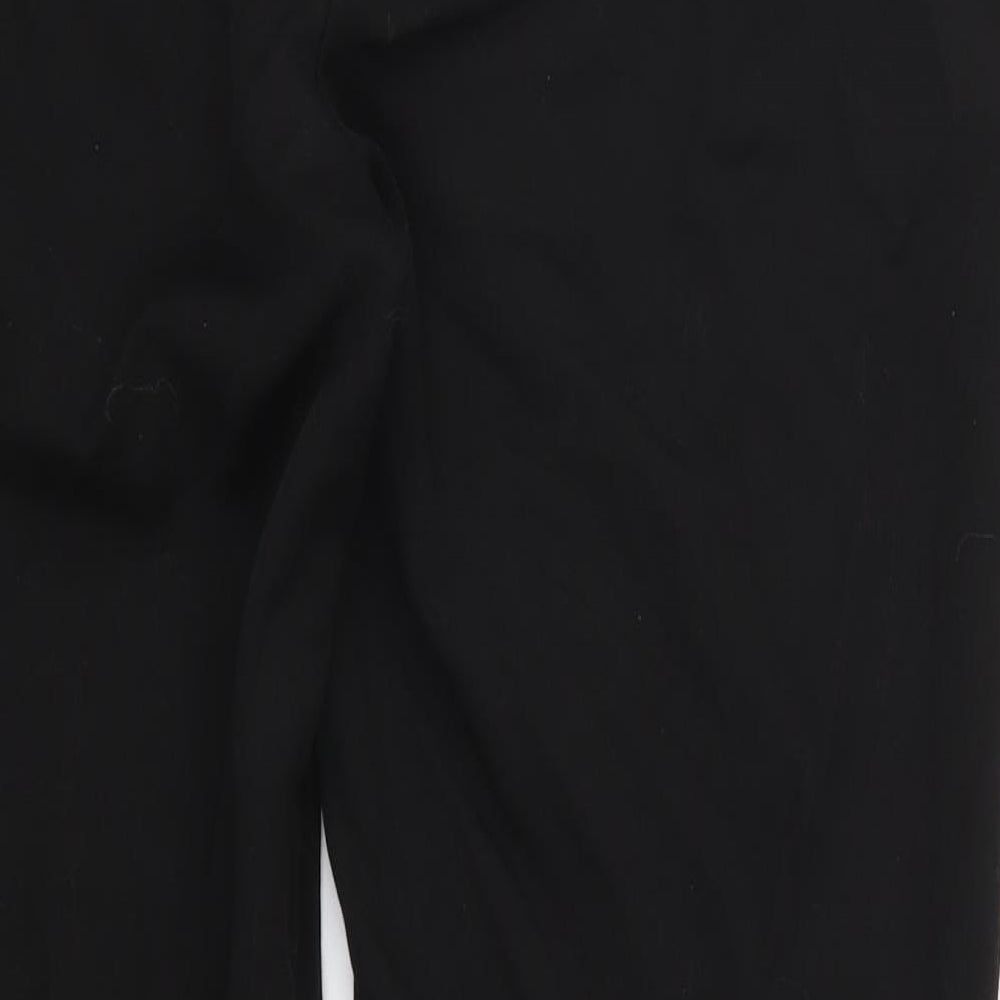 Bonmarché Womens Black Trousers Size 14 L28 in