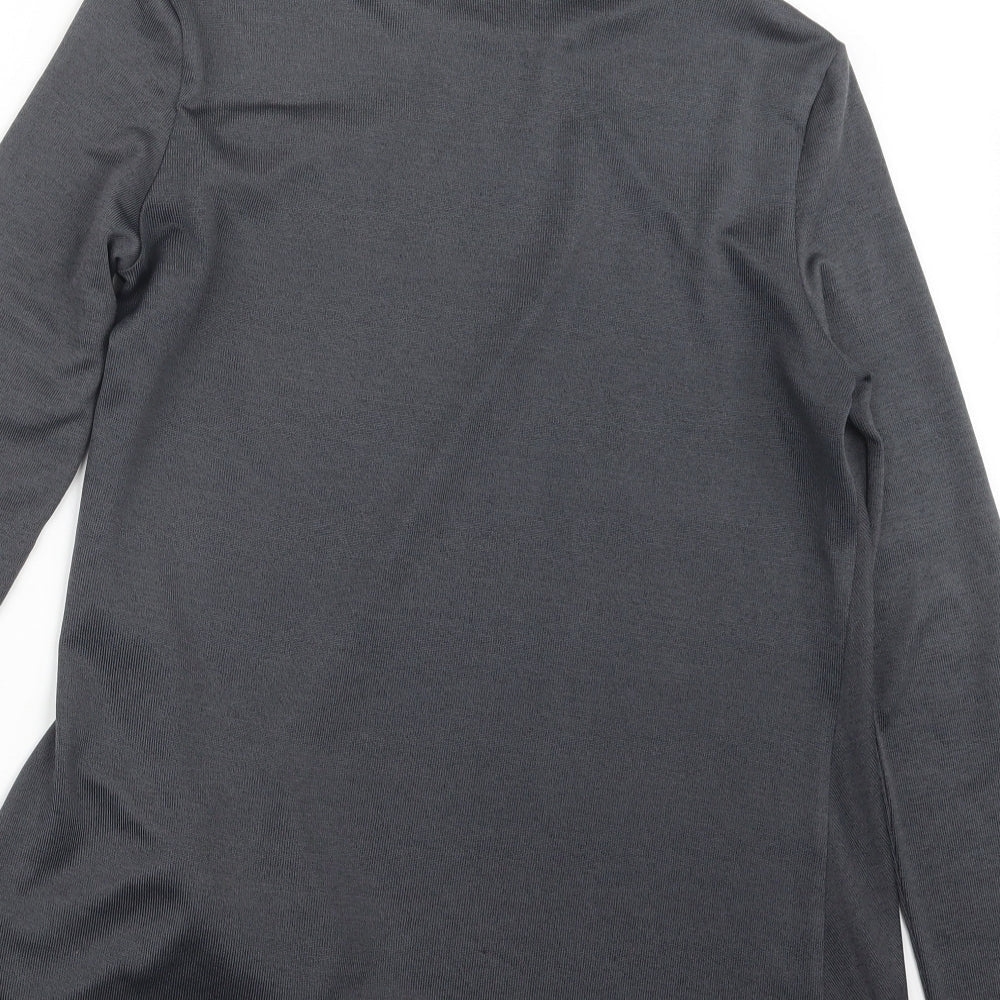 Womens UK Size M Yoins Grey Basic T-Shirt