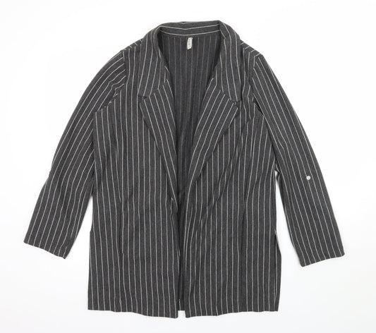 Womens UK Size 12 Stradivarius Grey Jacket