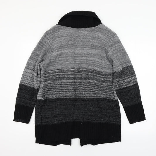 Womens UK Size S Alexara Grey Cardigan Jumper