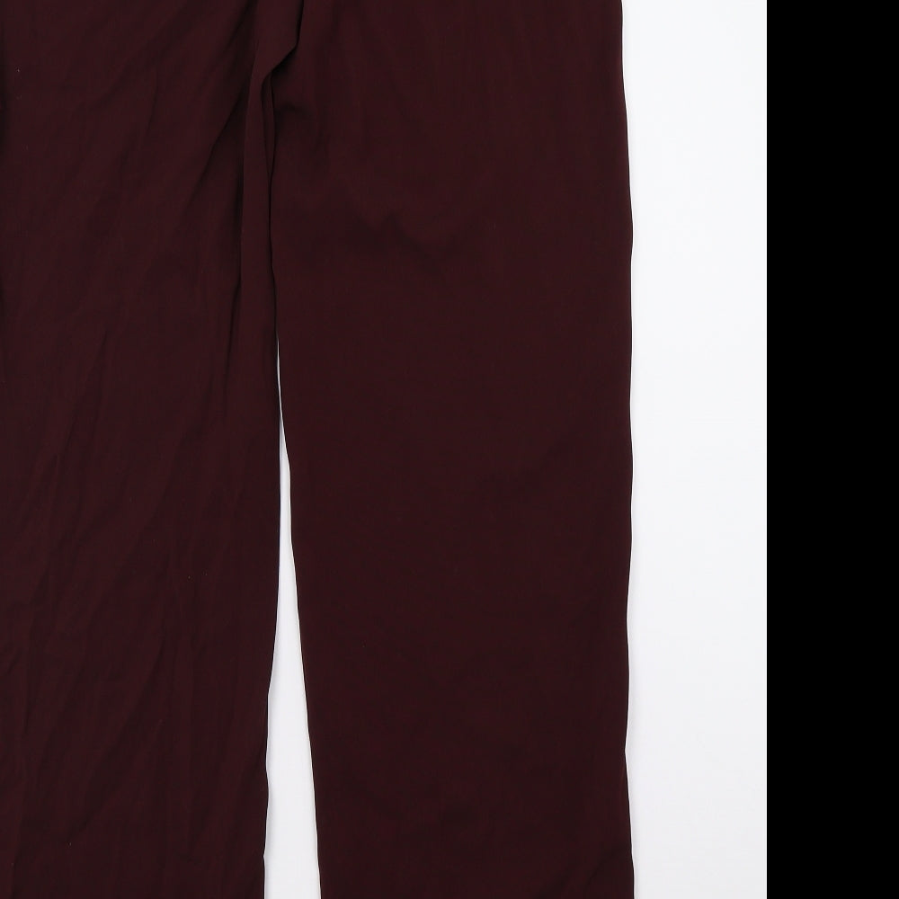 Pret a Porter Womens Red Trousers Size 10 L32 in