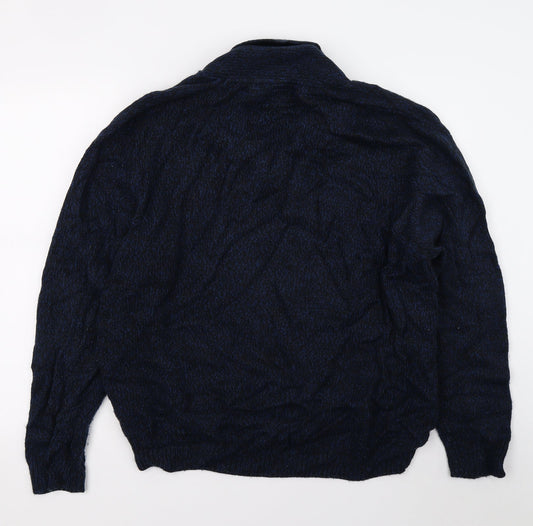 Avenue Mens Blue Pullover Jumper Size XL