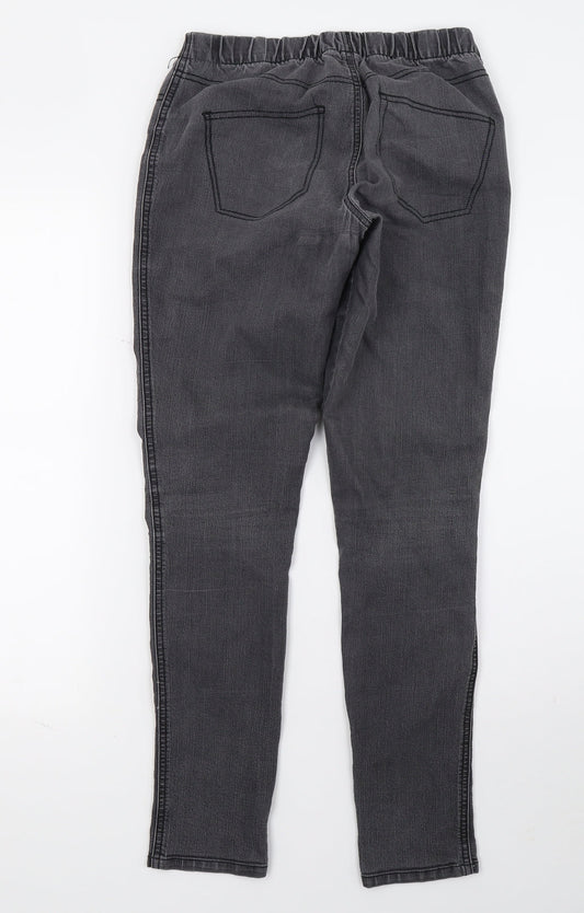 Dorothy Perkins Womens Grey   Jegging Jeans Size 12 L28 in