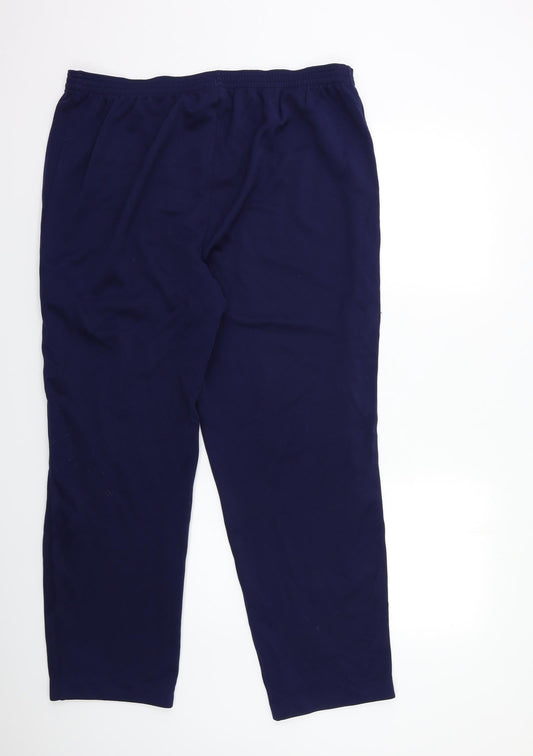 Damart Womens Blue Trousers Size 40 in L29 in