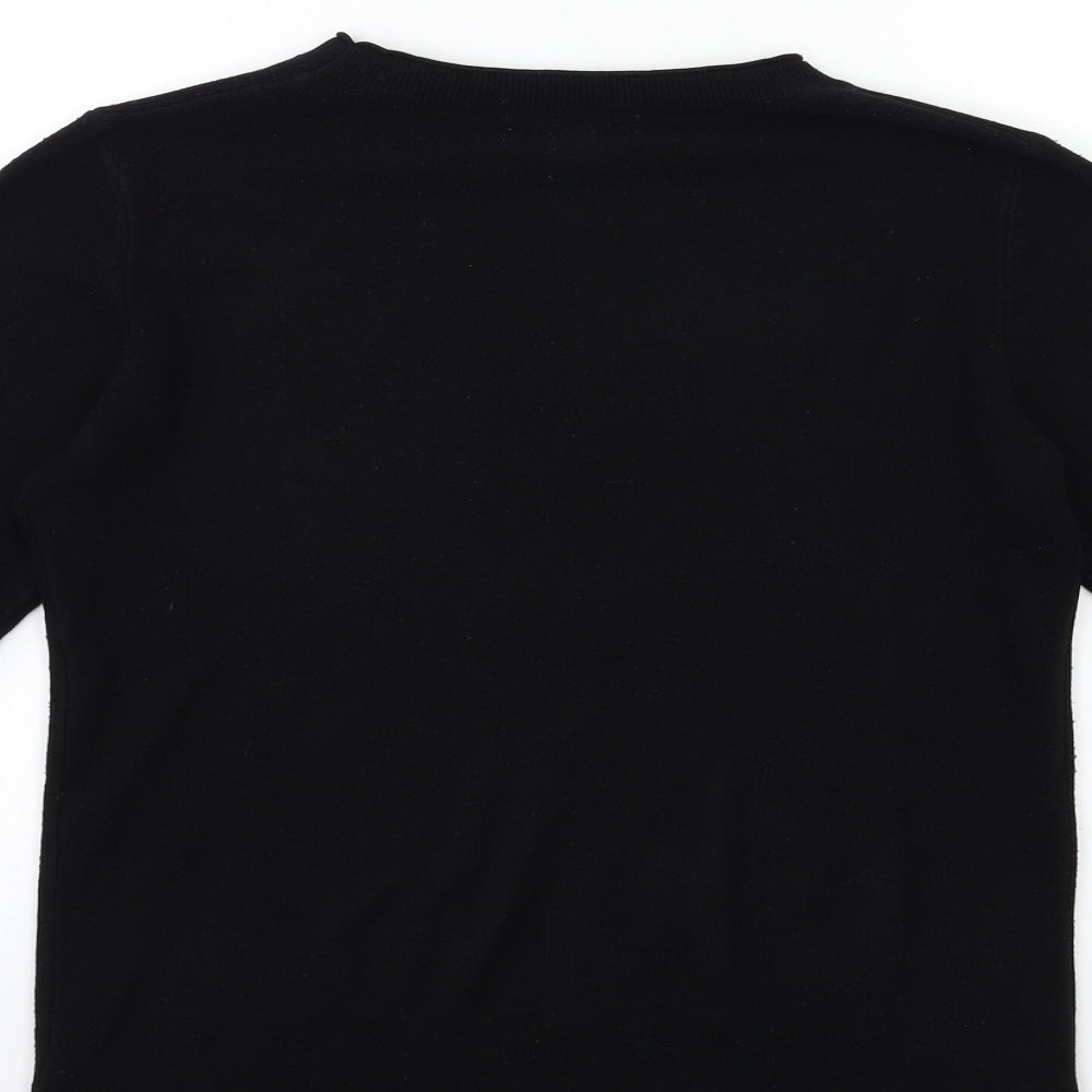 Womens UK Size 10 Atmosphere Black Pullover Jumper