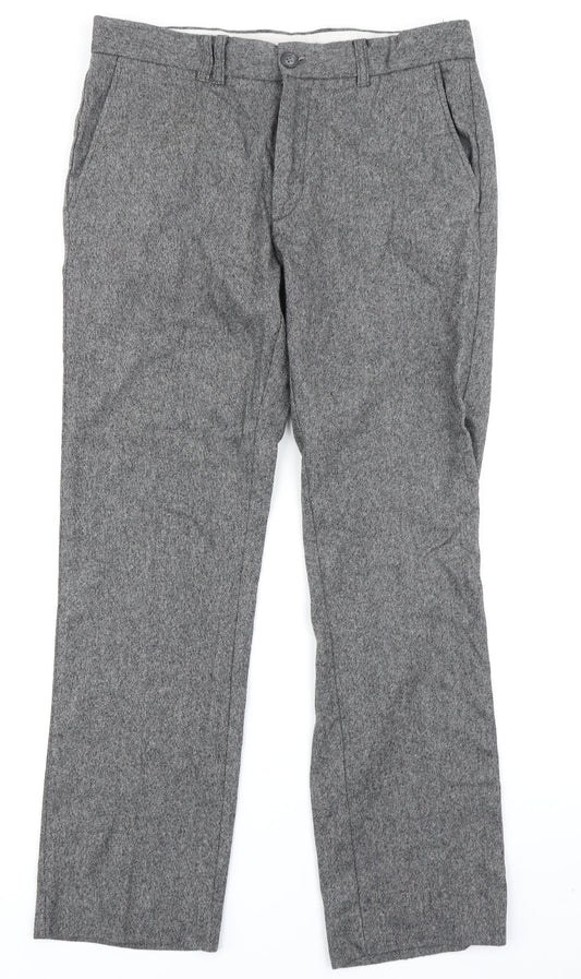 Womens UK Size 32 in Linea Regular Fit Grey Trousers