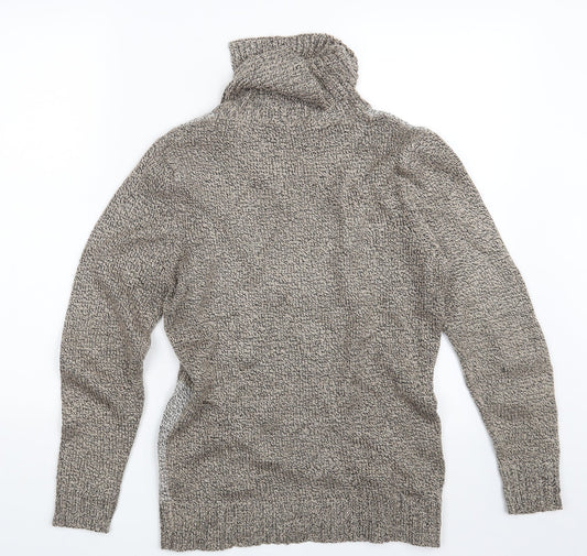 Womens UK Size S BM Beige Pullover Jumper