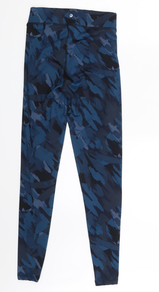 F&F Womens Multicoloured Colourblock Jegging Leggings Size 6 L27 in