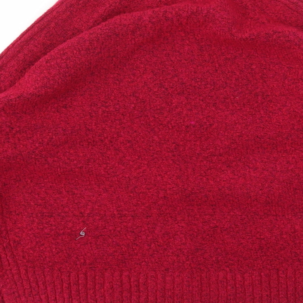 Womens UK Size M M&S Pink Pullover Jumper