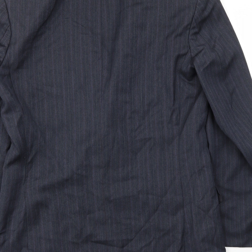 M&S Mens Blue Jacket Blazer Size 38