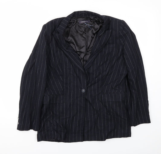 Marks & Spencer Womens Blue Jacket Blazer Size 18