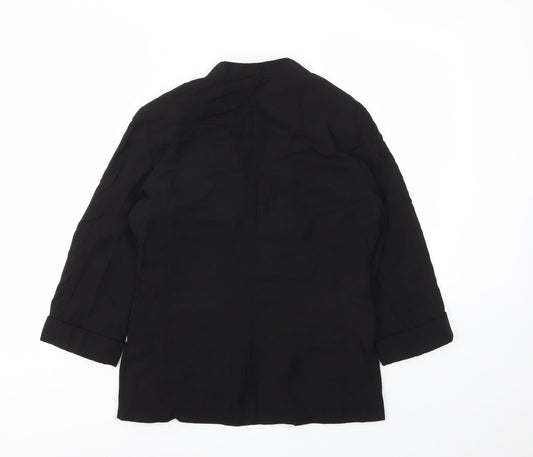 New Look Womens Black Jacket Blazer Size 14