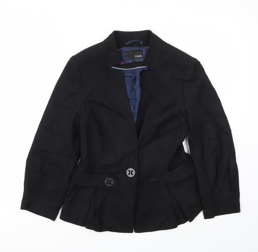 Womens UK Size 8 NEXT Black Jacket