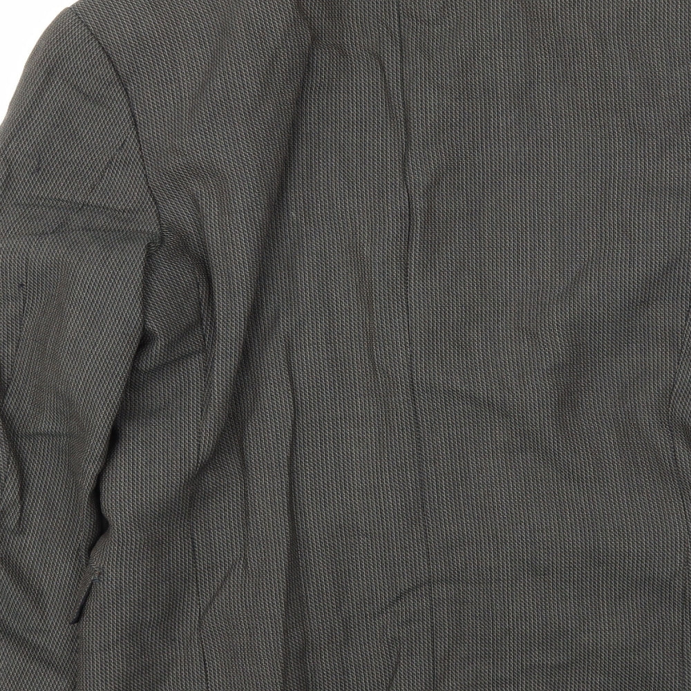 Mens UK Size 38 Debenhams Regular Green Suit Jacket