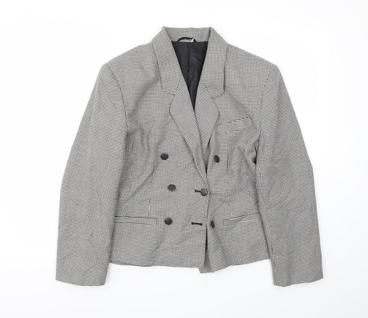 Womens UK Size 14 st Michael Regular Grey Blazer