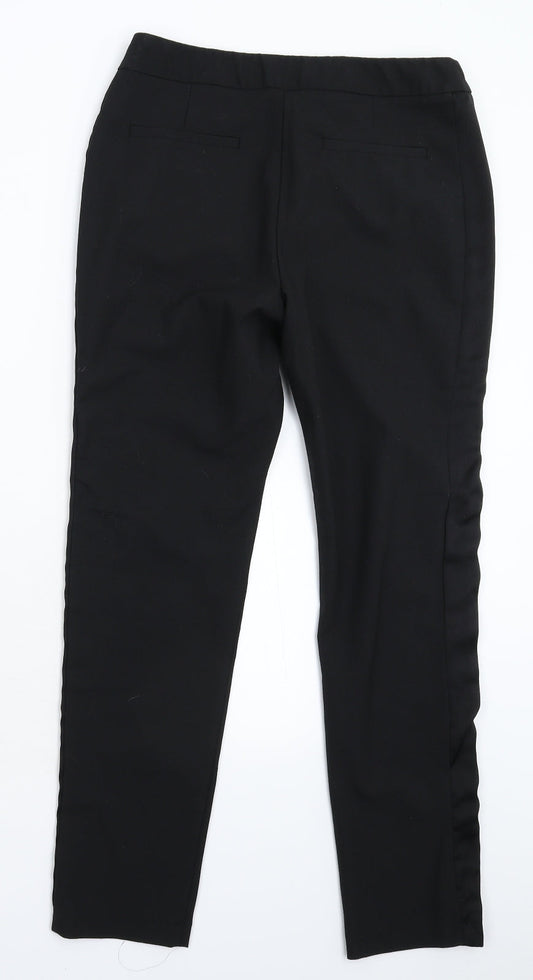 Debenhams Womens Black Dress Pants Trousers Size 10 L28 in