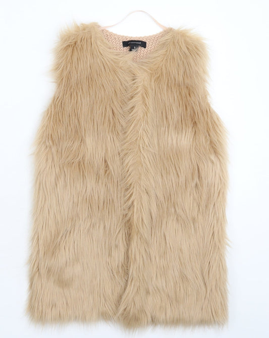Atmosphere Womens Beige Jacket Coatigan Size S