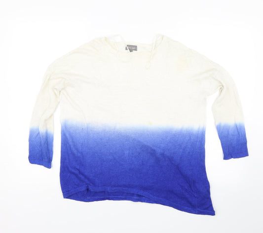 Womens UK Size S Phase Eight Blue Pullover Jumper