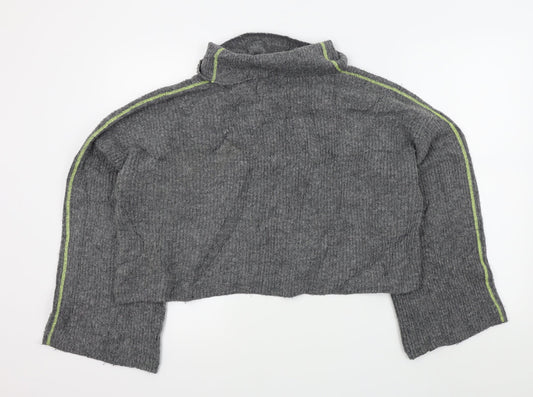 Topshop Womens Grey Pullover Jumper Size 10