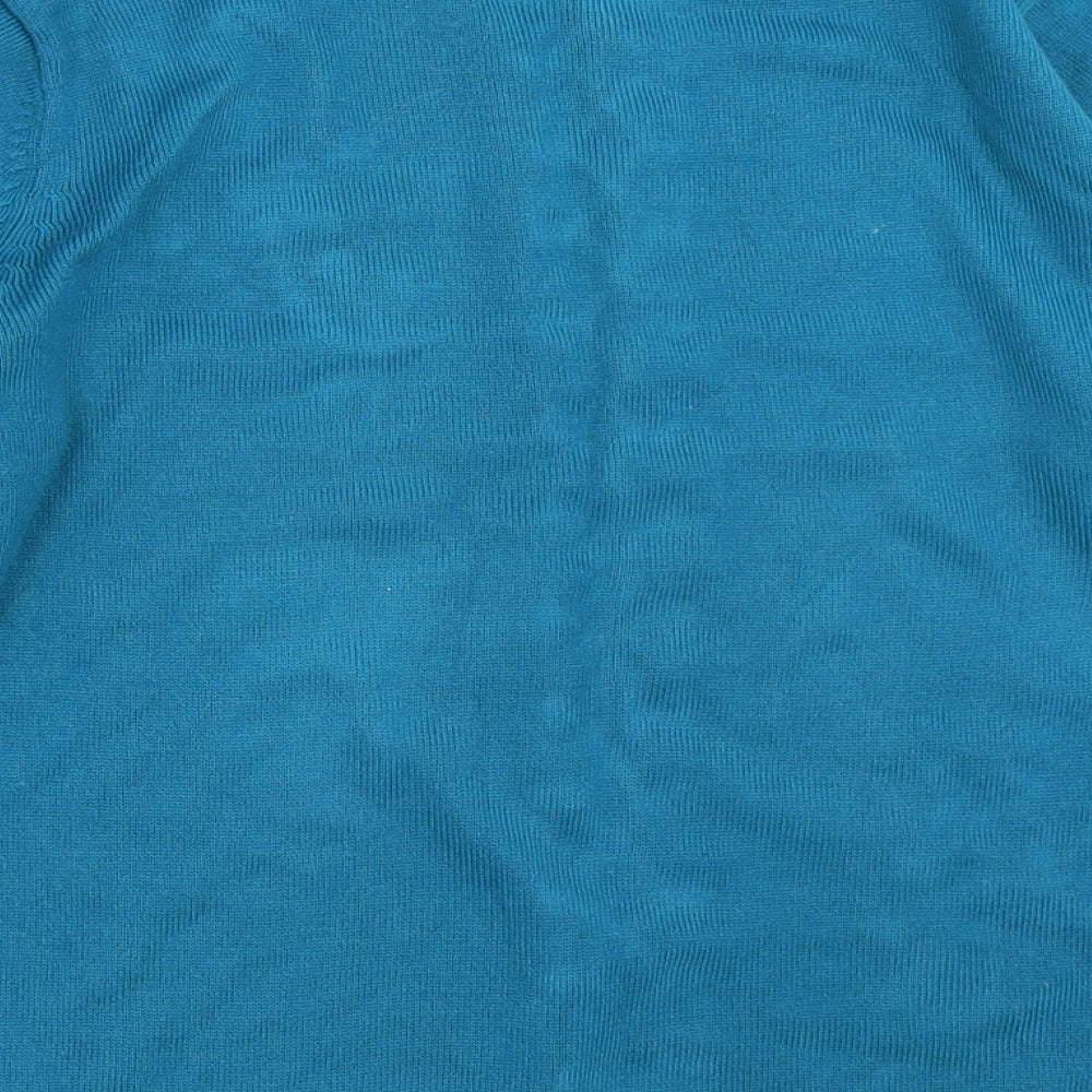 Womens UK Size M Reflect Collection Blue Pullover Jumper