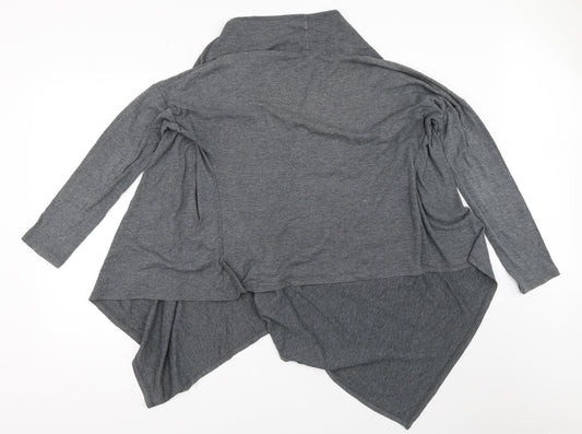 Womens UK Size 10 Marks and Spencer Grey Cardigan Jumper