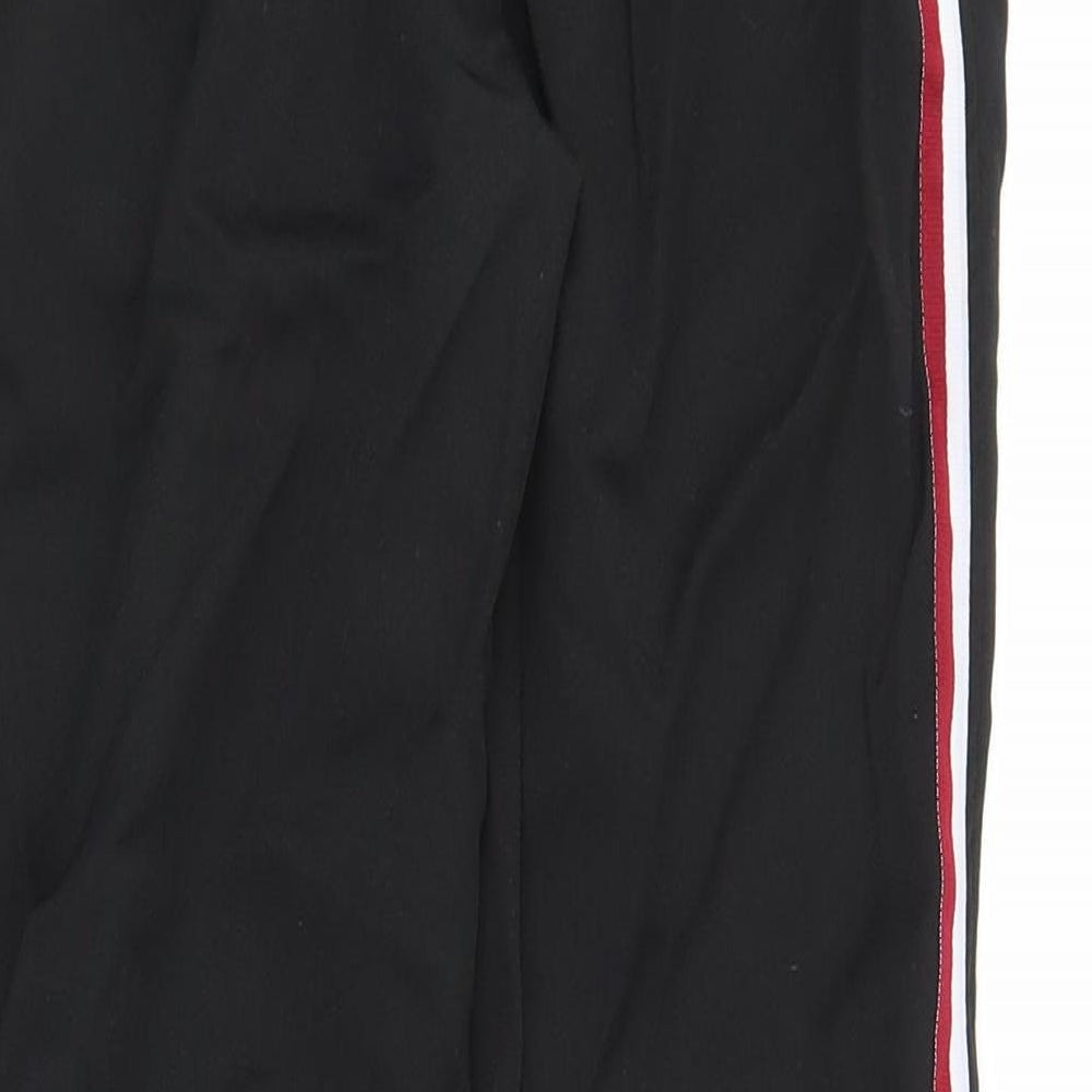 New Look Womens Black Sweatpants Trousers Size 8 L24 in