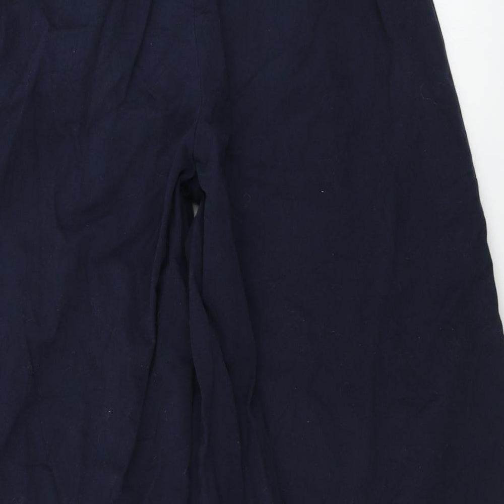 Womens UK Size 10 ASOS Regular Fit Blue Trousers