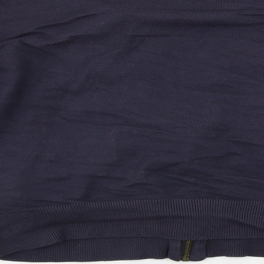 Womens UK Size 14 Louche Blue Cardigan Jumper