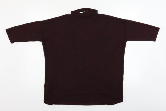 New Look Womens Purple Pullover Jumper Size M