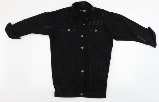 Womens UK Size 8 Boohoo Black Jacket