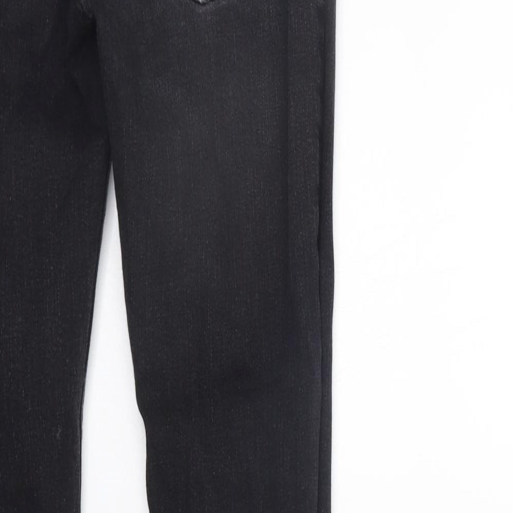 River Island Womens Black Skinny Jeans Size 30 in L30 in