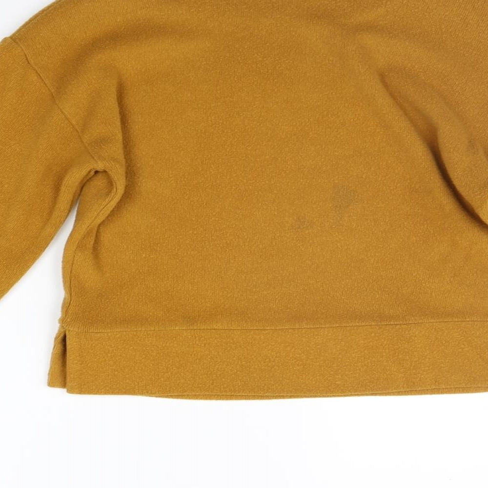 Primark Womens Orange Pullover Jumper Size S