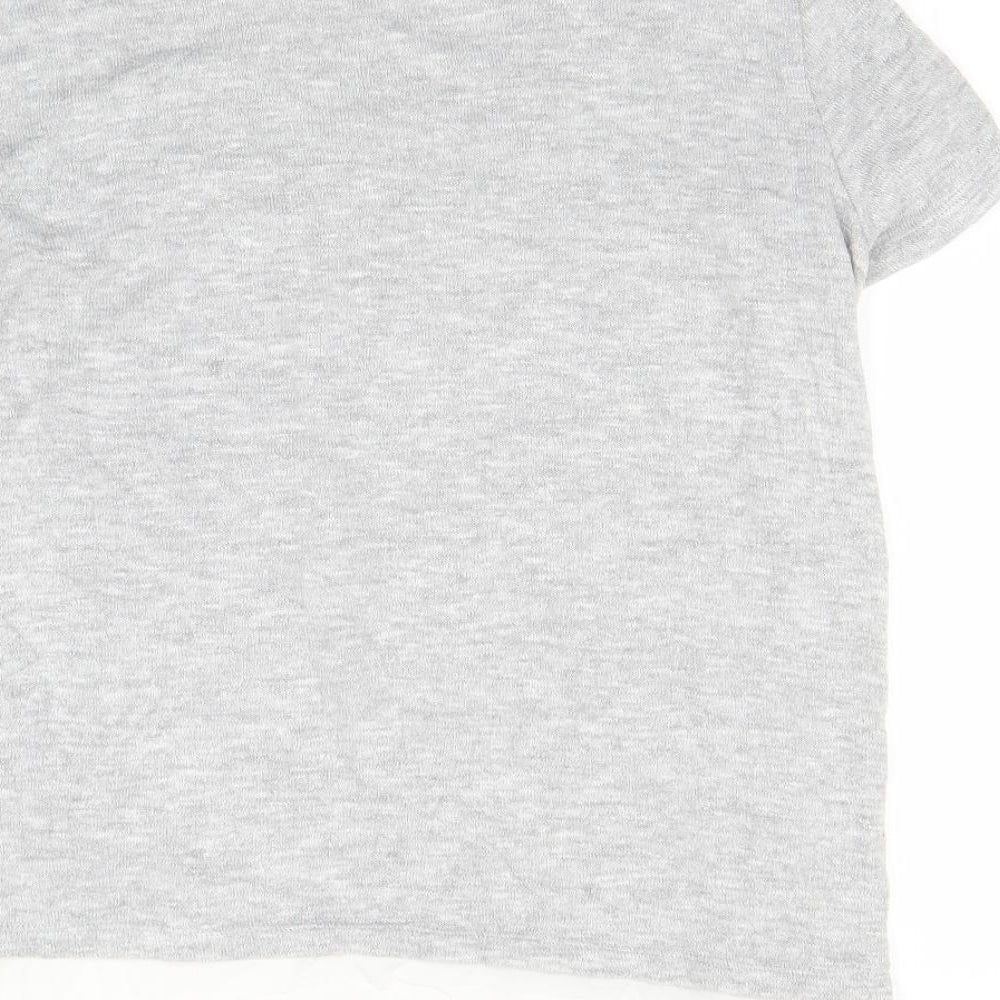 TU Womens Grey Knit Pullover Jumper Size 14