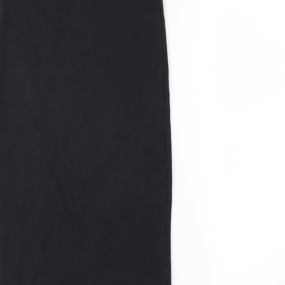 Brand and care label for Papaya women’s grey straight & pencil skirt, size UK 8