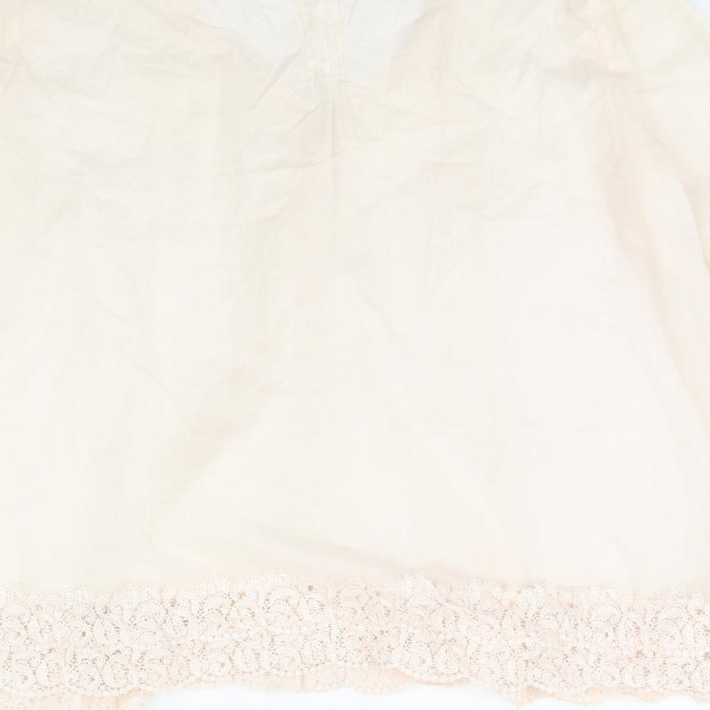 Womens UK Size 16 Together Pink Basic Button-Up