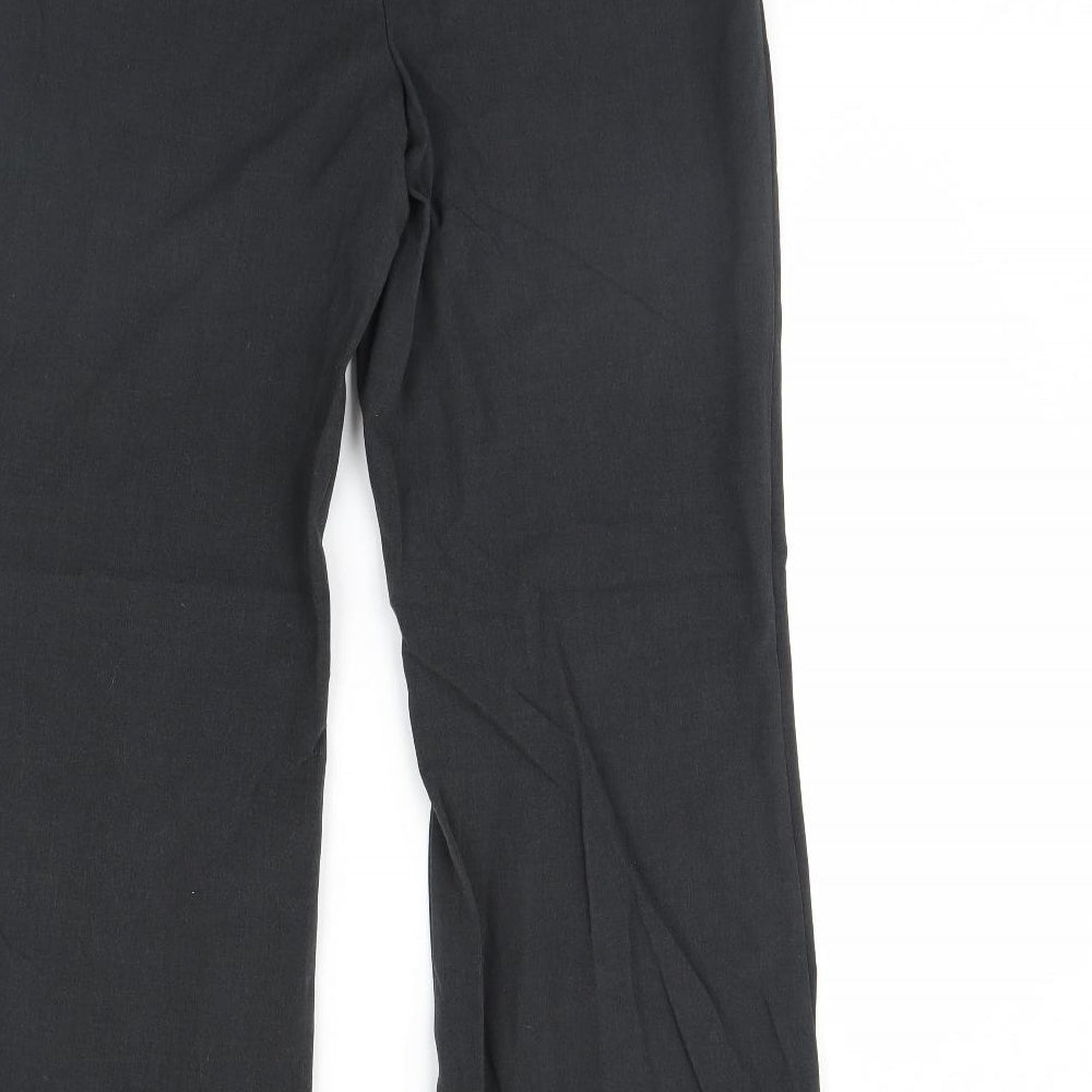Womens UK Size 12 m&s Regular Fit Dress Pants Grey Trousers