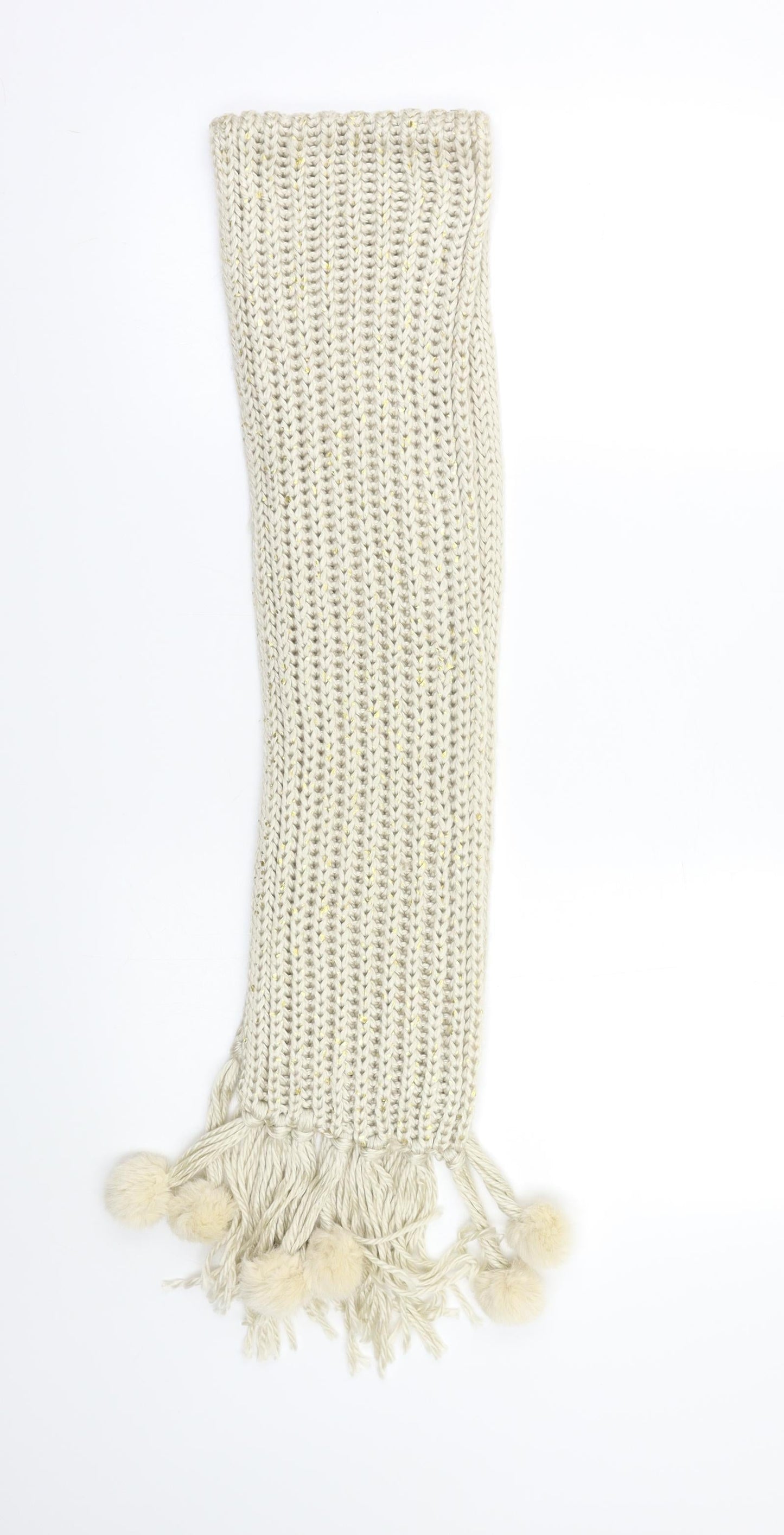 Atmosphere Womens Beige Scarf