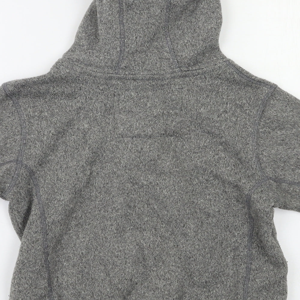NEXT Boys Grey Pullover Hoodie Size 7 Years