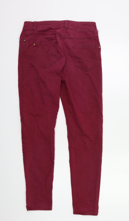M&S Womens Purple   Jegging Jeans Size 10 L27 in