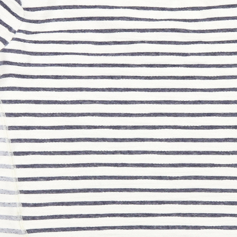 Gap Womens Blue Striped Pullover Jumper Size M