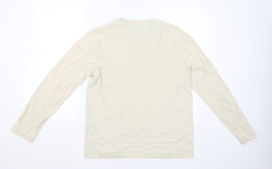 Womens UK Size M NEXT Beige Pullover Jumper