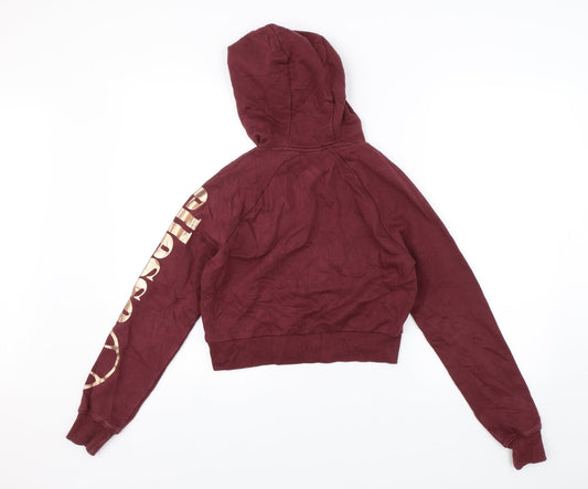 ellesse Womens Red Pullover Hoodie Size 6