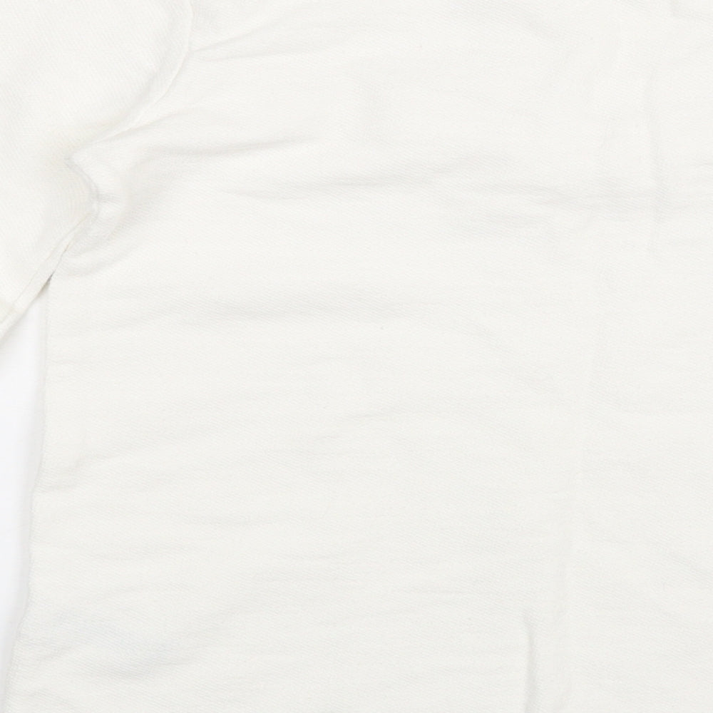 F&F Girls White Rayon Jumper Size 11-12 Years